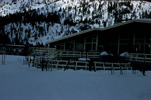 Squaw Valley during ski season.